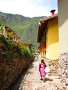 Ollantaytambo, Cusco region, Peru. Travel photography