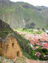 Ollantaytambo, Cusco region, Peru. Travel photography. Ruins and archeology