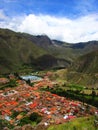 Ollantaytambo, Cusco region, Peru. Travel photography. Ruins and archeology