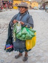 Woman selling coca Royalty Free Stock Photo