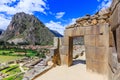 Ollantaytambo, Peru. Royalty Free Stock Photo