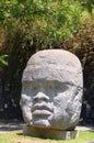 Olmec head Royalty Free Stock Photo