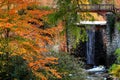 Olmstead Waterfall In Autumn Royalty Free Stock Photo