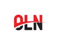 OLN Letter Initial Logo Design Vector Illustration
