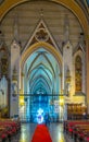 OLOMOUC, CZECH REPUBLIC, APRIL 16, 2016: Interior of the olomouc cathedral of saint vaclav, czech republic....IMAGE