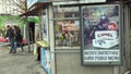 OLOMOUC, CZECH REPUBLIC, JANUARY 24, 2017: Billboard in support of the candidacy Jiri Drahos in direct election to the