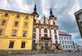 Church Our Lady of Snow Kostel Panny Marie Snezne in Olomouc. Czech Republic Royalty Free Stock Photo