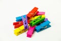 Olor clothes-peg Royalty Free Stock Photo