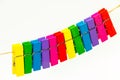 Olor clothes-peg Royalty Free Stock Photo