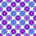 Seamless pattern colorful polka dots Royalty Free Stock Photo