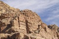 ÃÂ¡olors of the desert. Monastery Petra in Jordan