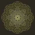 ÃÂ¡olour decorative design element with a circular pattern. Mandala Royalty Free Stock Photo