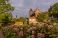 Olsztyn - Castle, church and flowers - Warmia, Poland