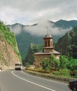 Olt River Gorge, Romania. Royalty Free Stock Photo