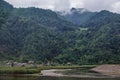 Olt River in Romania Royalty Free Stock Photo