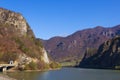 Olt Valley at Cozia, Valcea, Romania Royalty Free Stock Photo