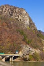 Olt Valley at Cozia, Valcea, Romania Royalty Free Stock Photo