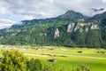 Oltschibach valley near Meiringer in Switzerland