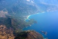 Oludeniz on the Mediterranean coast of Turkey Royalty Free Stock Photo