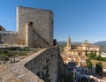 Olvera Castle and Church of Nuestra Senora de la Encarnacion - Olvera, Andalusia, Spain Royalty Free Stock Photo