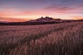 Olvera panorama at sunset Royalty Free Stock Photo