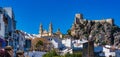 Olvera white village in Cadiz province, Andalusia, Spain Royalty Free Stock Photo
