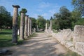 Ancient Olympia archaeological site in Greece Royalty Free Stock Photo