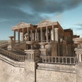 Olympia - A greek fantasy background