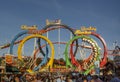 Olympia Looping Roller coaster ride at Oktoberfest in Munich, Ge