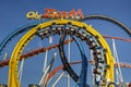 Olympia Looping Roller coaster ride at Oktoberfest in Munich, Ge