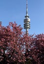 Olympia Park, Munich, Bavaria, Germany, Olympiapark Royalty Free Stock Photo