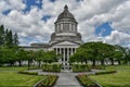 A view a the Washington state Capitol building Royalty Free Stock Photo