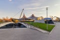 Olympiahalle in the Olympic Park in Munich, Germany