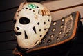 Olympian Jim Craig's Mask and Blocker Royalty Free Stock Photo