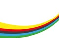 Olympic background. Abstract multicolored background. Vector graphics for design.
