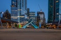 Olympic Cauldron at the Vancouver Convention Centre