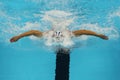 Olympic champion Michael Phelps of United States competes at the Men's 200m individual medley of the Rio 2016 Olympic Games Royalty Free Stock Photo
