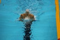 Olympic champion Michael Phelps of United States competes at the Men's 200m individual medley of the Rio 2016 Olympic Games Royalty Free Stock Photo