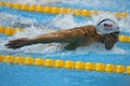 Olympic champion Michael Phelps of United States swims the Men`s 200m butterfly Heat 3 of Rio 2016 Olympic Games