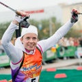 Olympic champion Svetlana Sleptsova Royalty Free Stock Photo