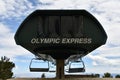 Olympic Express Ski Lift at Heavenly Ski Resort in South Lake Tahoe, California