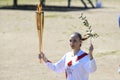 Olympic Flame handover ceremony for the Tokyo 2020 Summer Olympic Games at the Ancient Olympia