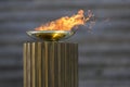 Olympic Flame handover ceremony for the Tokyo 2020 Summer Olympic Games Royalty Free Stock Photo