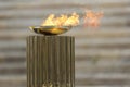 Olympic Flame handover ceremony for the Tokyo 2020 Summer Olympic Games Royalty Free Stock Photo