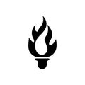 Olympic Flame Icon