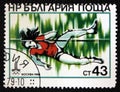 Olympic game 1980 in Moscow. Shows Pole Vaulting. Circa 1980