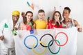 Olympic Games. Rio de Janeiro 2016 Brazil. Royalty Free Stock Photo