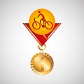 Olympic gold medal mountain bike