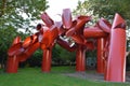 Olympic Iliad sculpture by Alexander Calder in Seattle, Washington Royalty Free Stock Photo