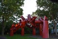 Olympic Iliad sculpture by Alexander Calder in Seattle, Washington Royalty Free Stock Photo